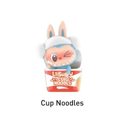 POP MART LABUBU THE MONSTERS Wacky Mart Series Figures Cup Noodles