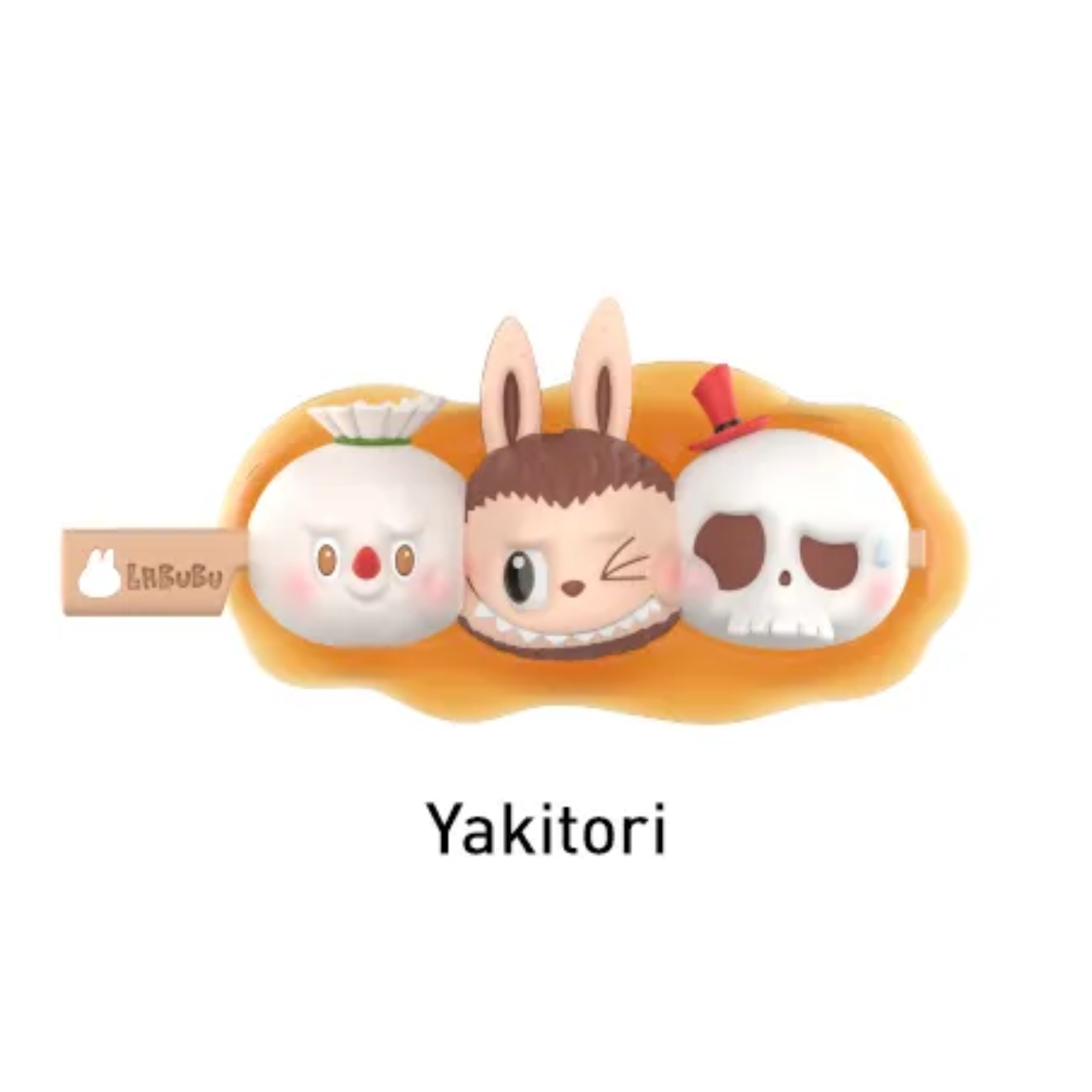 POP MART LABUBU THE MONSTERS Wacky Mart Series Figures Yakitori