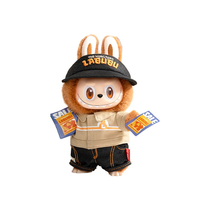 POP MART LABUBU THE MONSTERS Wacky Mart Series Vinyl Plush Doll Pendant Keychain