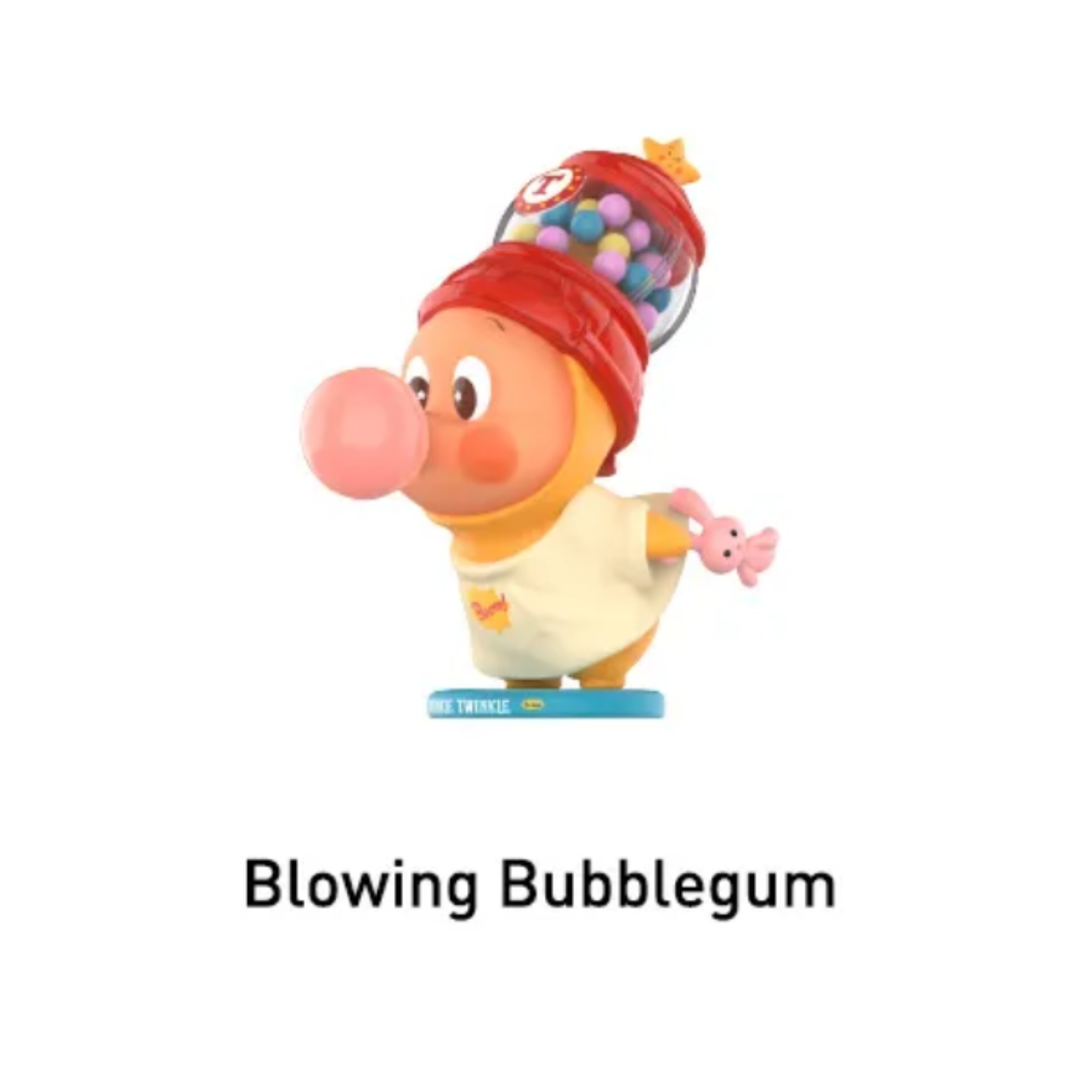 Pop Mart Twinkle Twinkle Be A Little Star Series Figures Blowing Bubblegum
