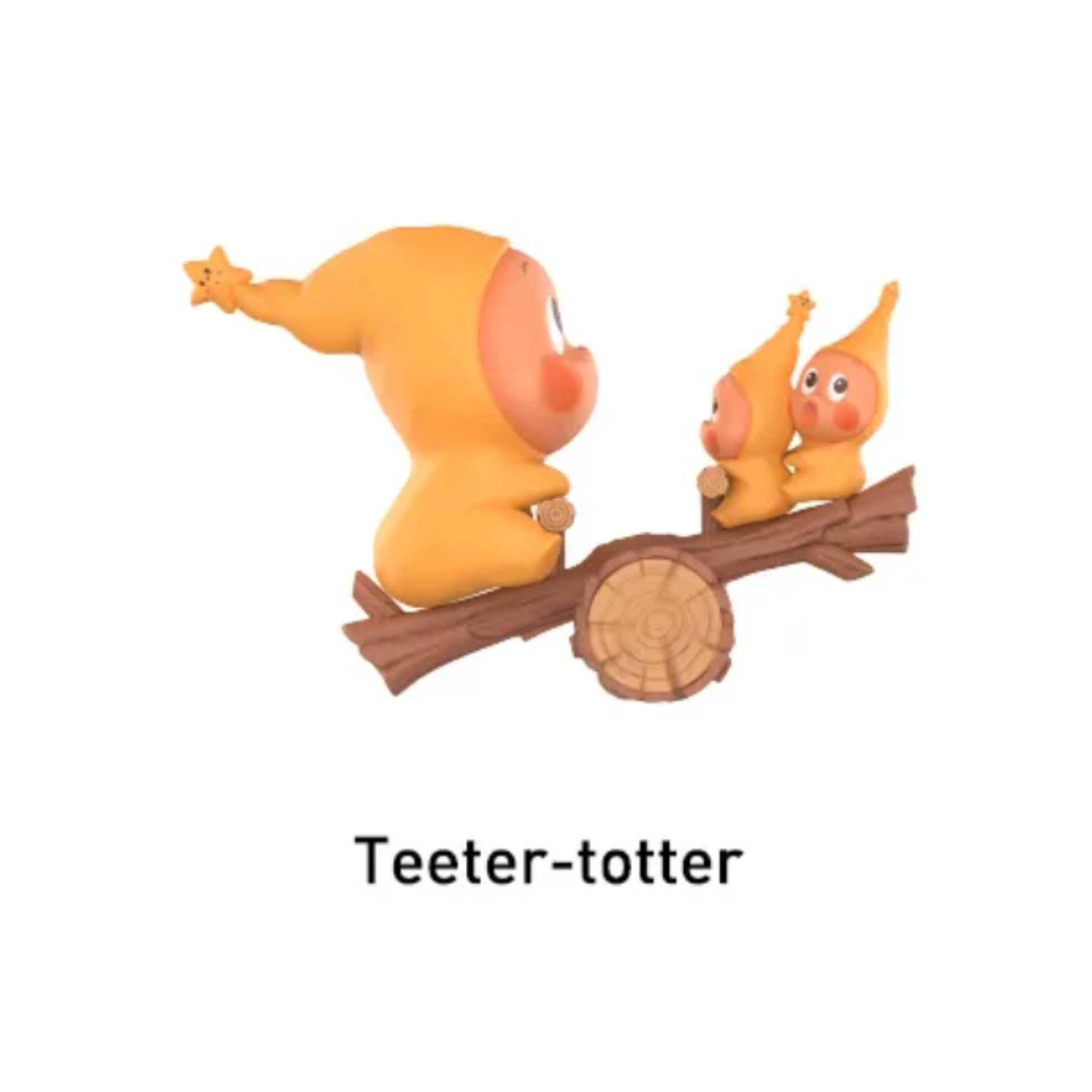 Pop Mart Twinkle Twinkle Be A Little Star Series Figures Teeter-totter