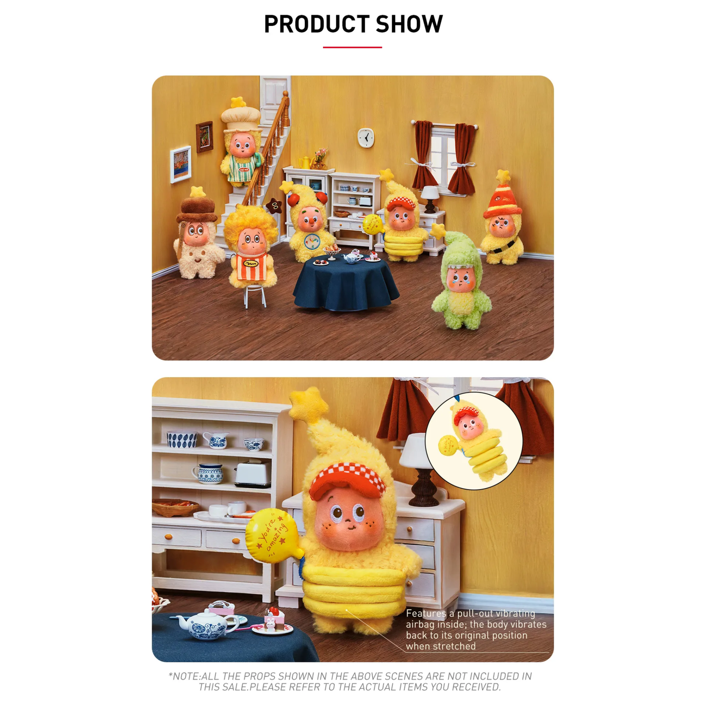 POP MART Twinkle Twinkle Be a Little Star Series - Plush Pendant Blind Box Product Show
