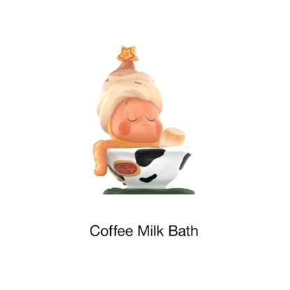 Pop Mart Twinkle Twinkle Savor The Moment Series Figures Coffee Milk Bath