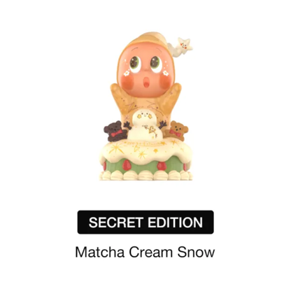 Pop Mart Twinkle Twinkle Savor The Moment Series Figures Matcha Cream Snow (Secret Edition)