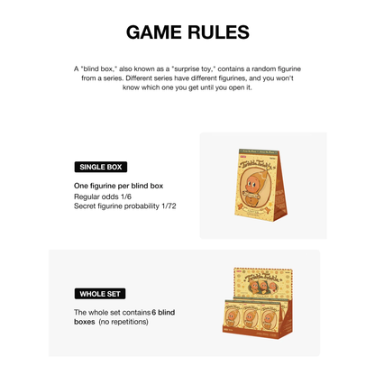 Pop Mart Twinkle Twinkle Savor The Moment Series - Fresh-baked Mini Cookies Plush Pendant Blind Box Game Rules