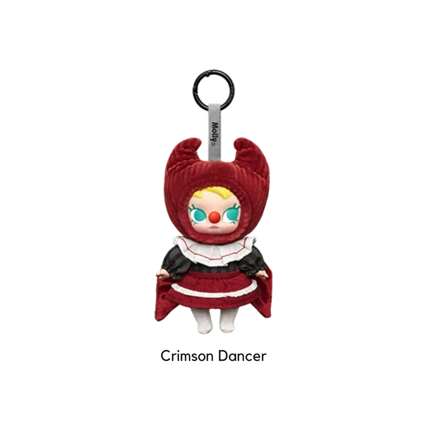 POP MART WHY SO SERIOUS Series - Vinyl Plush Pendant Blind Box Crimson Dancer