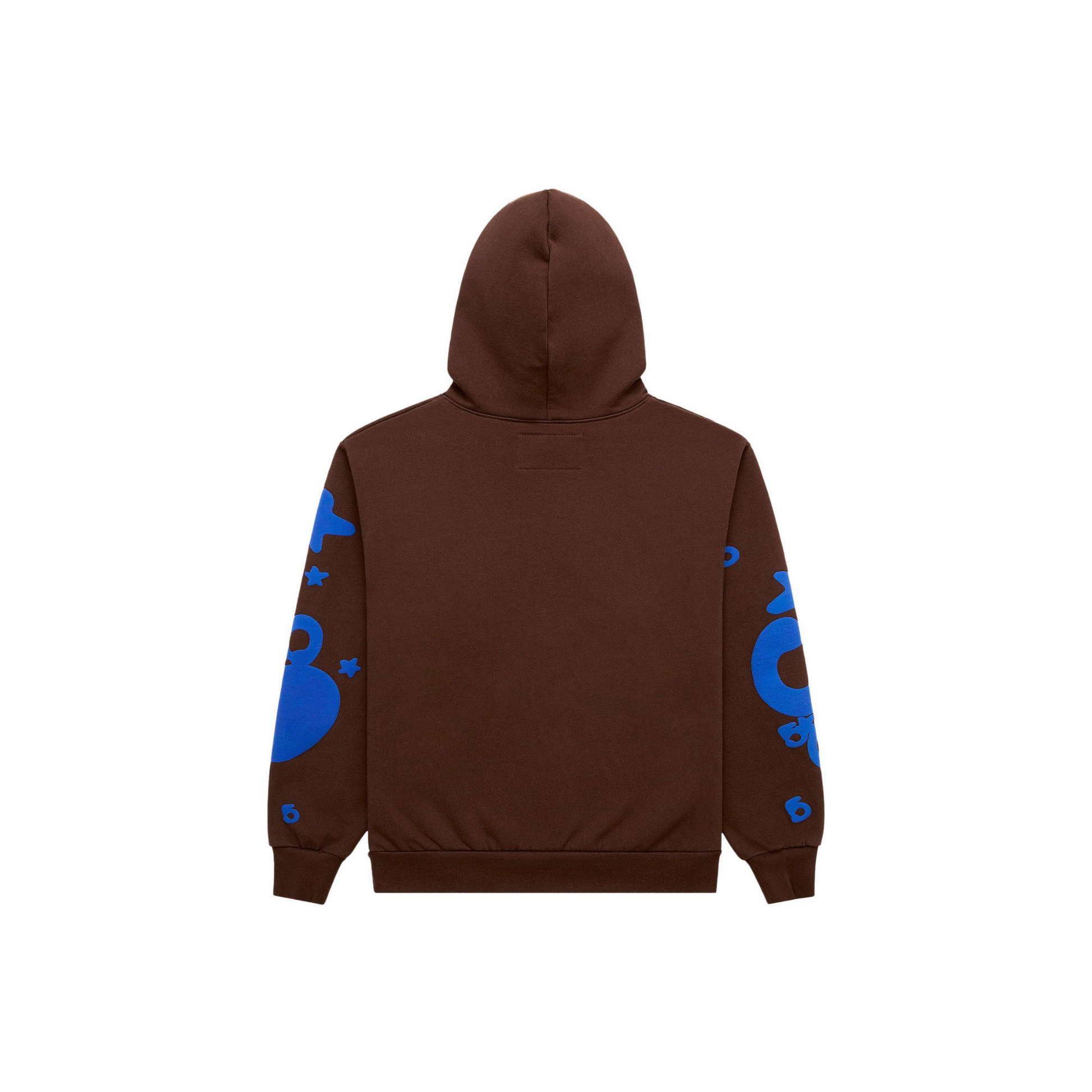 Sp5der Beluga Hoodie Brown Back
