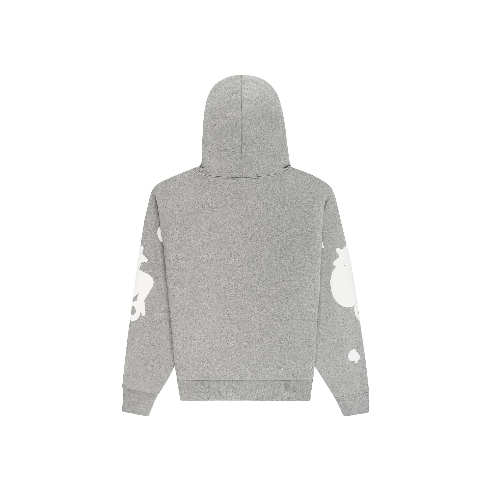 Sp5der Beluga Hoodie Dark Heather Grey Back