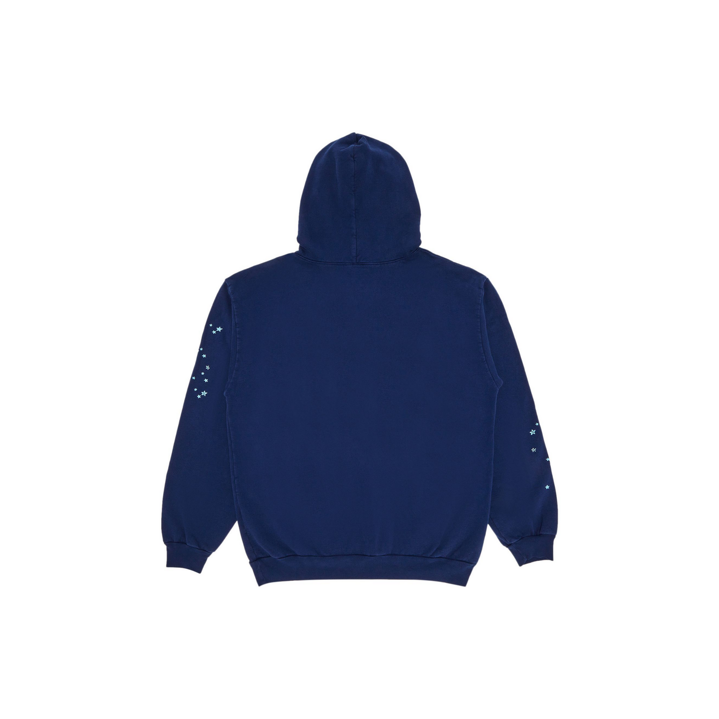 Sp5der OG Web Hoodie Navy Back