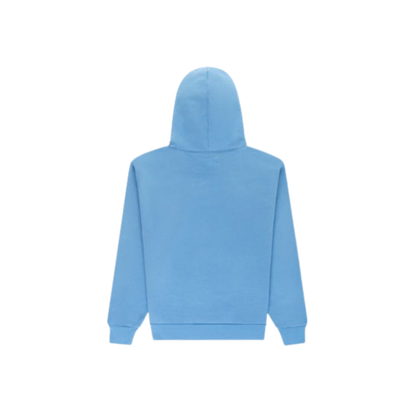 Sp5der OG Web V2 Hoodie Dusty Blue Back