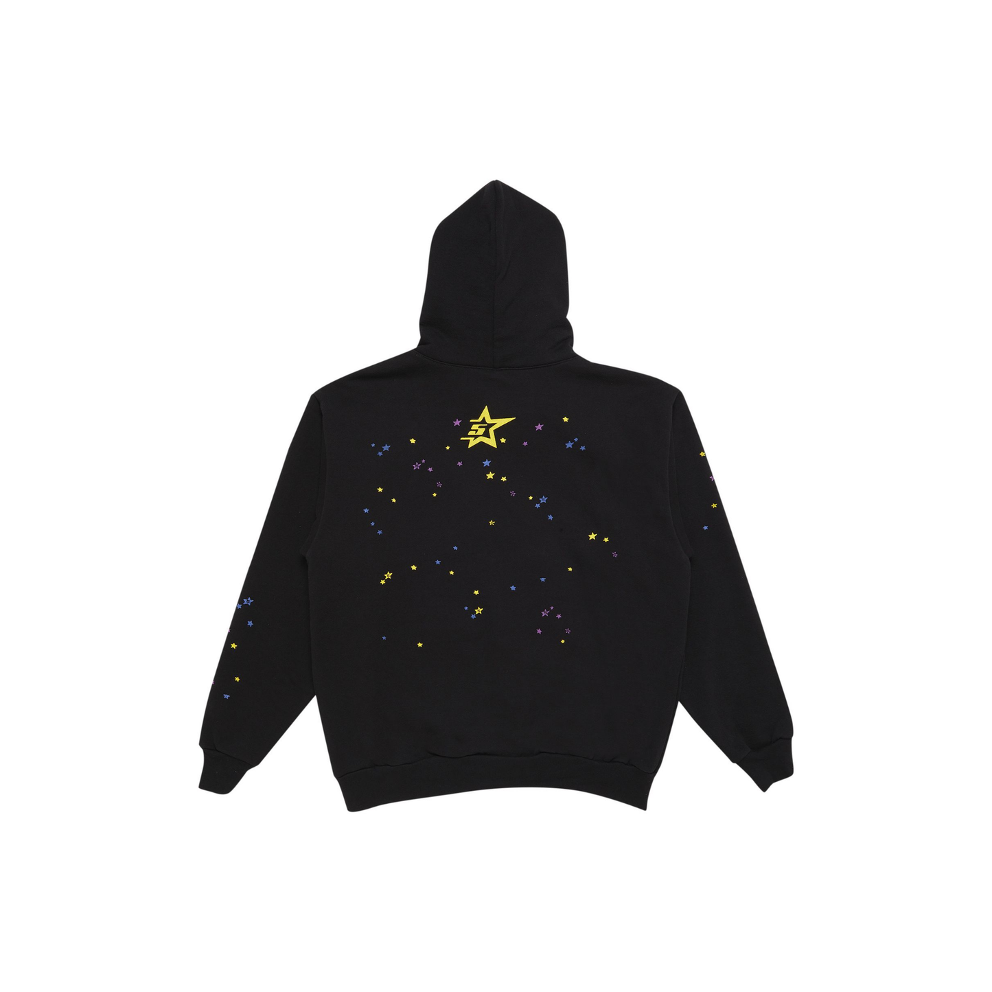 Sp5der P*nk V2 Hoodie Black Back