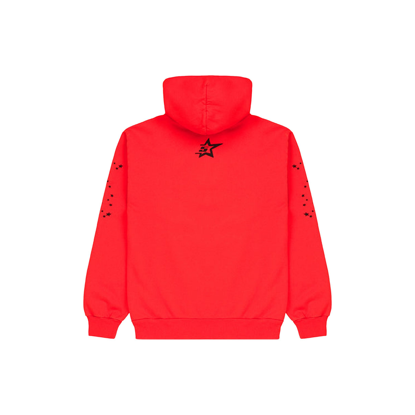 Sp5der P*nk V2 Hoodie Red Back