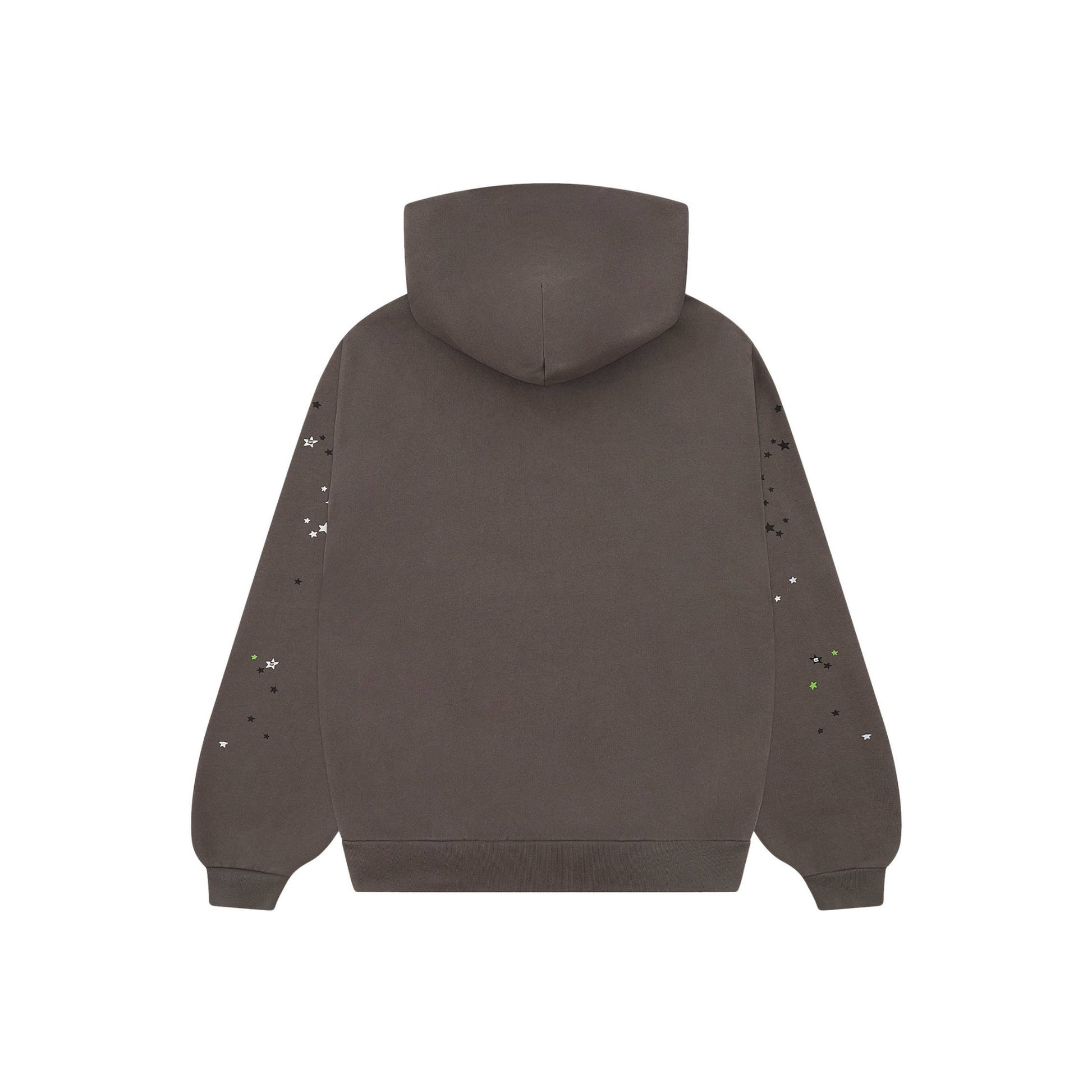 Sp5der Punk V2 Hoodie Slate Grey Back
