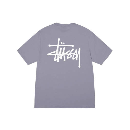 Stüssy Basic Tee Mauve Back