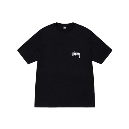 Stüssy Chain-Link Tee Black Front