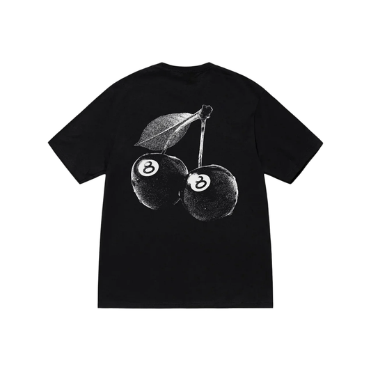 Stüssy Cherries Tee Black Back
