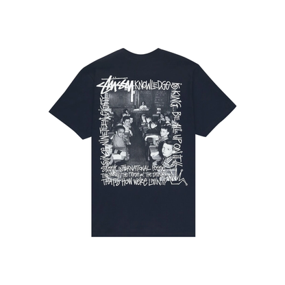 Stüssy Classroom Tee Black Back