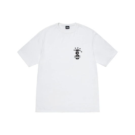 Stüssy Crown Band Tee White-Front