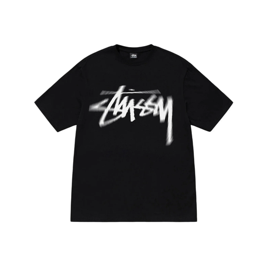 Stüssy Dizzy Stock Tee Black Front