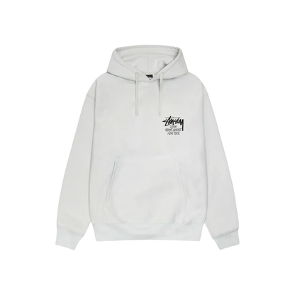 Stüssy Dover Street Market New York Hoodie Ash Heather Front