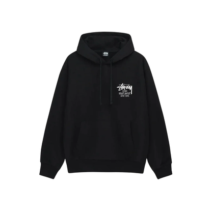 Stüssy Dover Street Market New York Hoodie Black Front