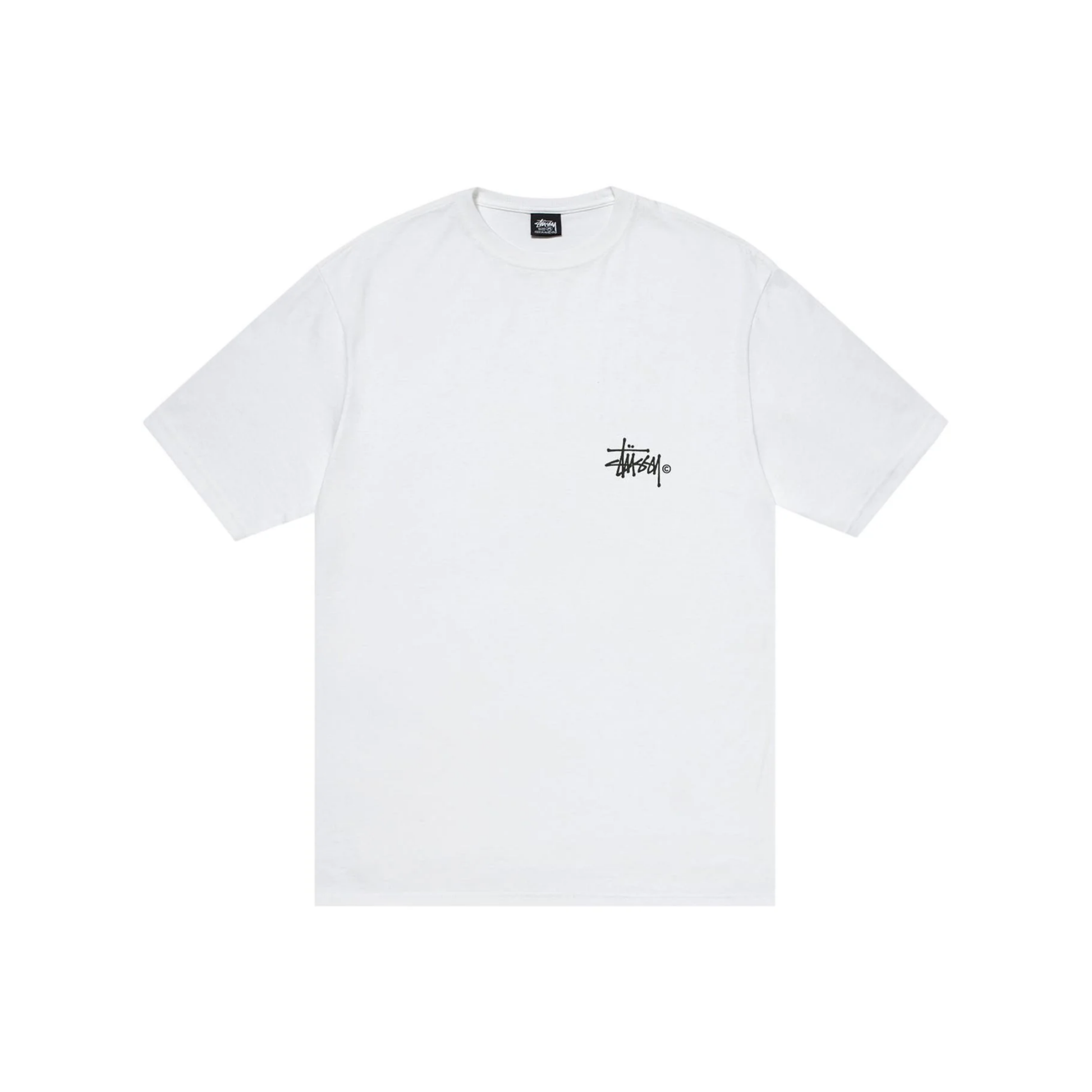 Stüssy Grassfed Tee White Front