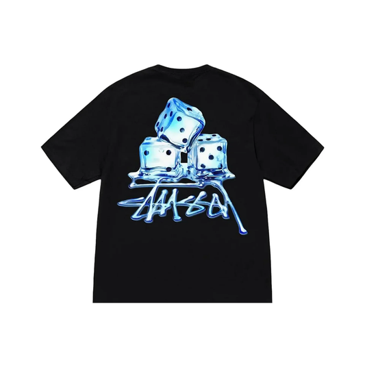 Stüssy Melted Tee Black Back