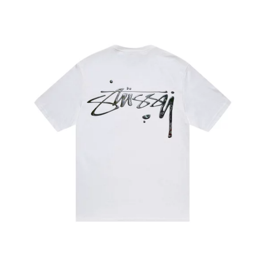 Stüssy Mercury Tee White Back