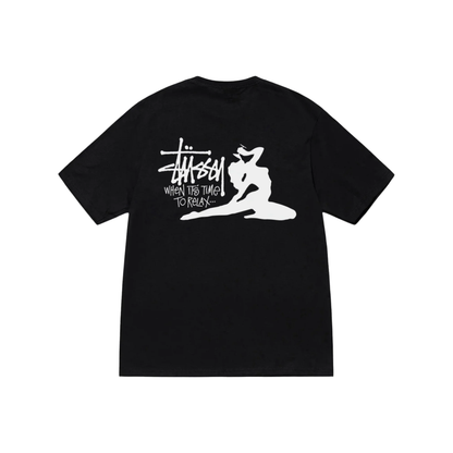 Stüssy Relax Tee Black Back
