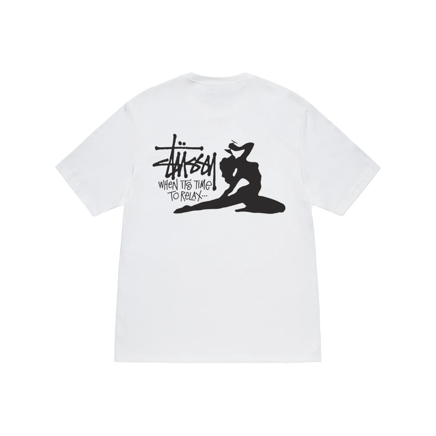 Stüssy Relax Tee White Back