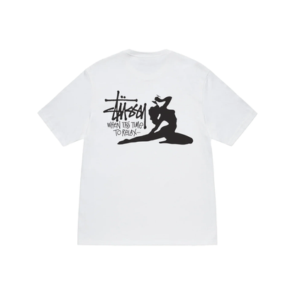 Stüssy Relax Tee White Back