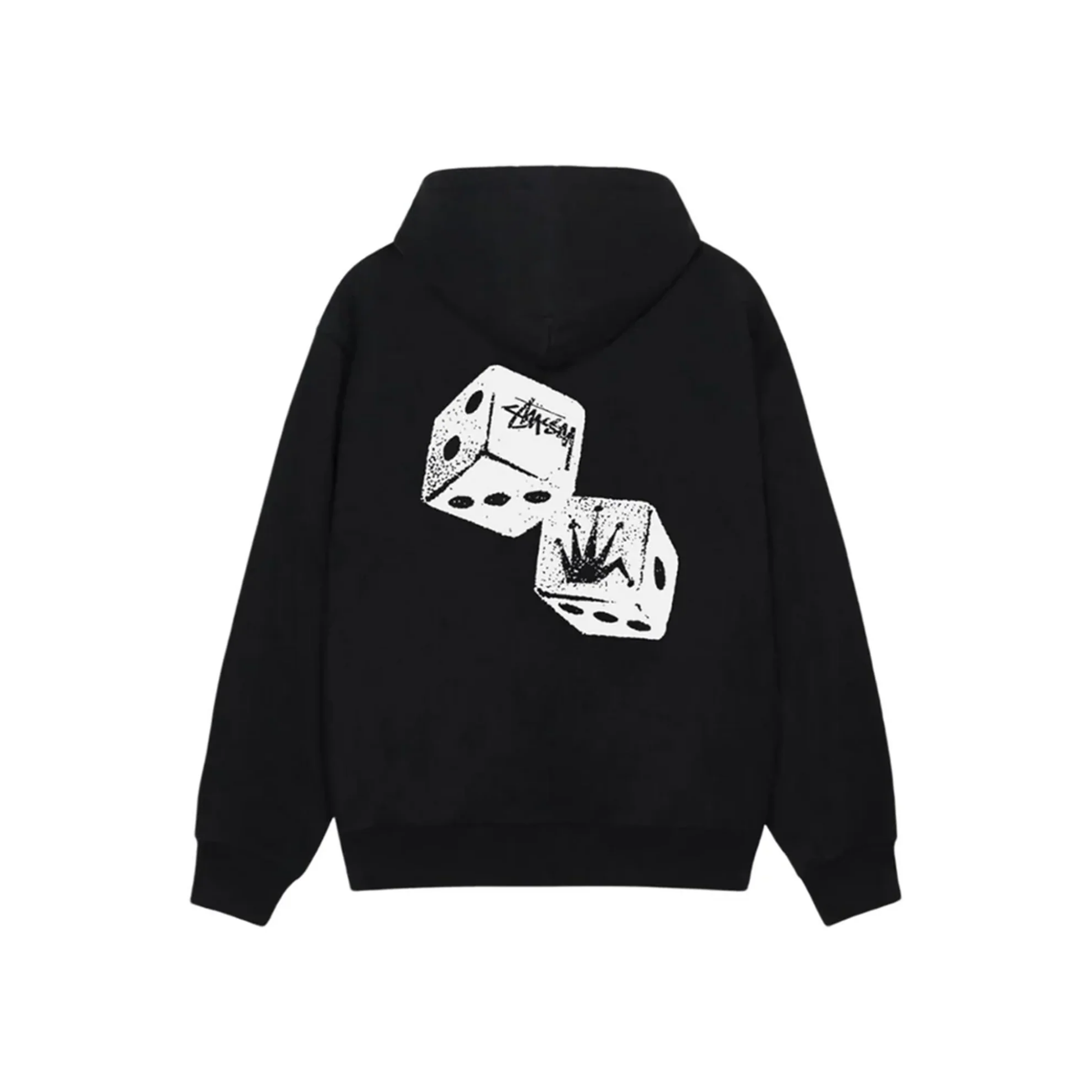Stüssy Shakers Hoodie Black Back