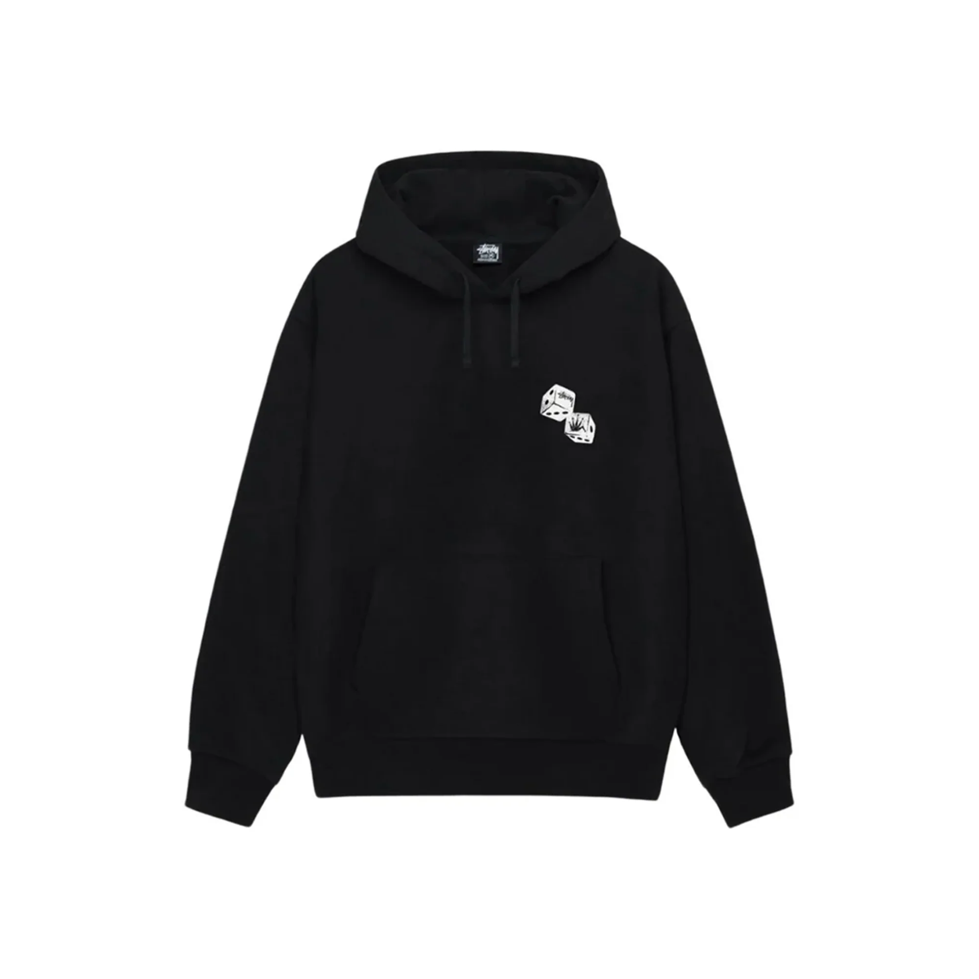 Stüssy Shakers Hoodie Black Front