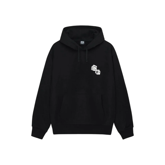 Stüssy Shakers Hoodie Black Front