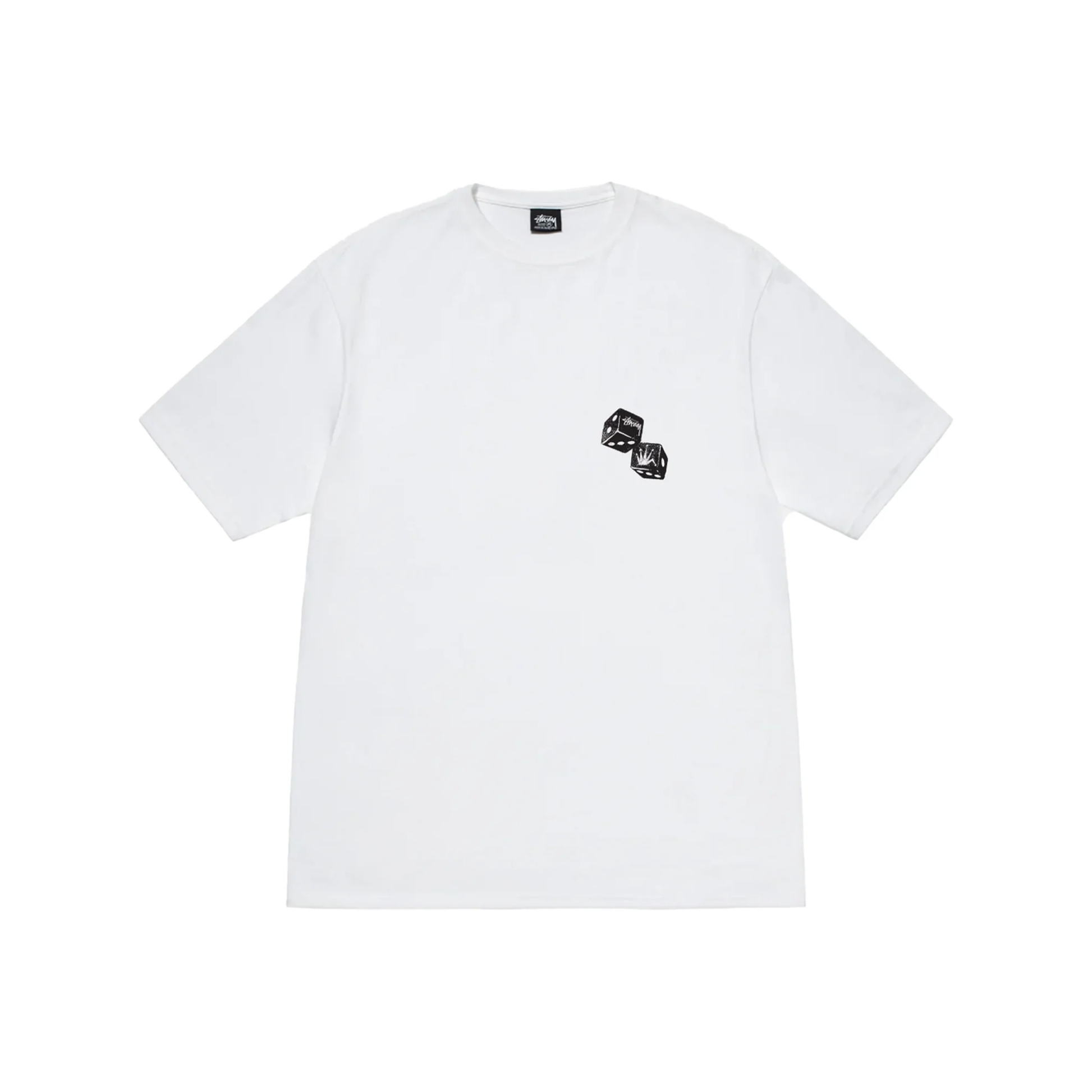 Stüssy Shakers Tee White Front