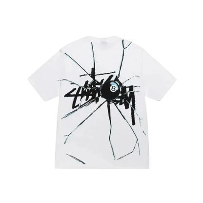 Stüssy Shattered Tee White Back