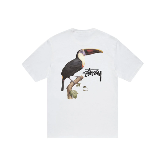 Stüssy Toucan Tee White Back