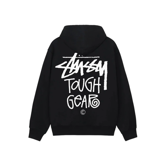 Stüssy Tough Gear Hoodie Black Back