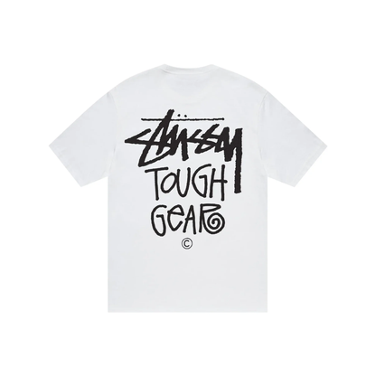 Stüssy Tough Gear Tee White Back