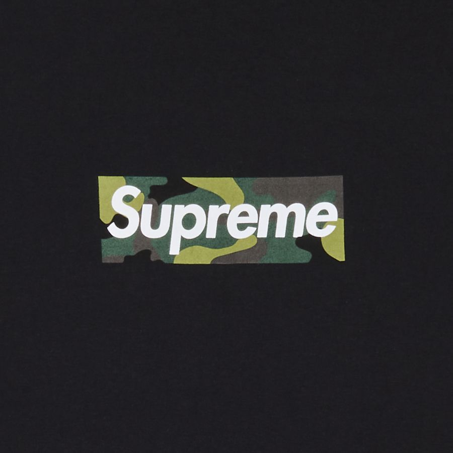 Supreme Box Logo Tee Black Front Logo