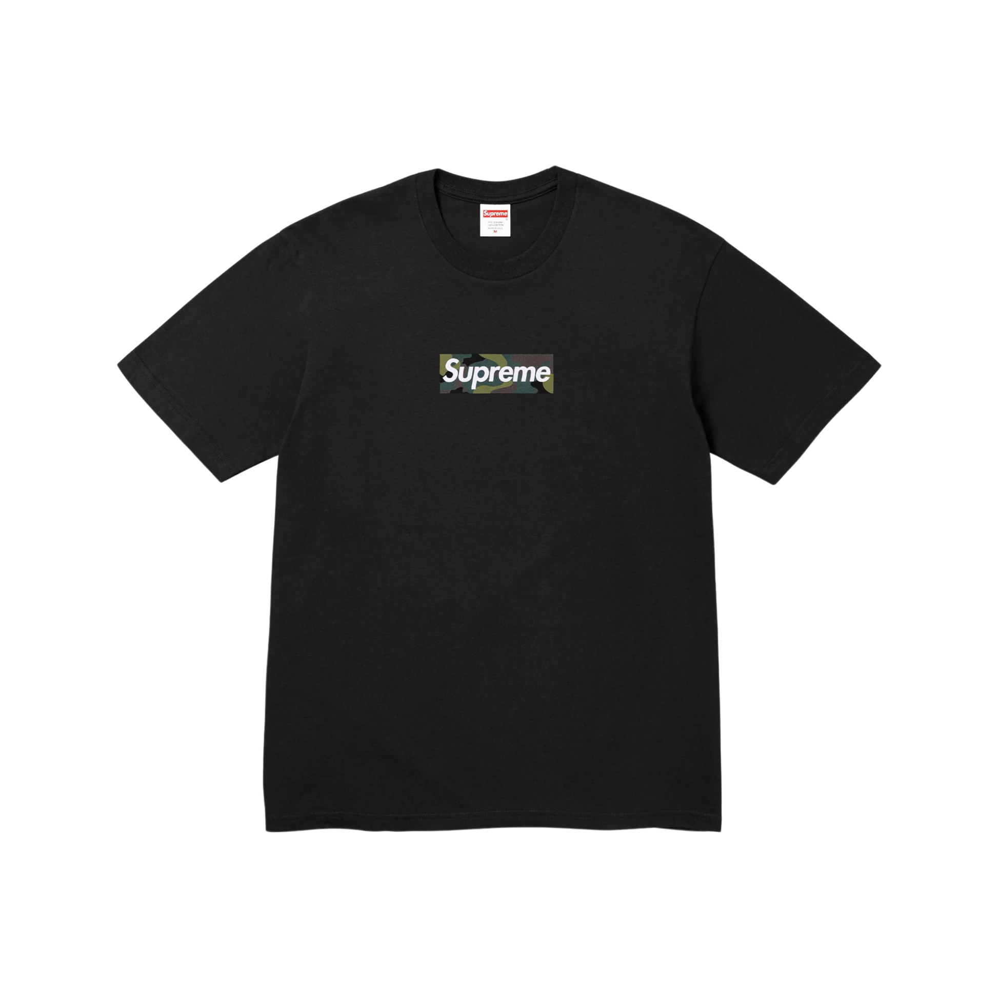 Supreme Box Logo Tee Black Front