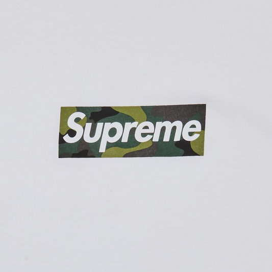 Supreme Box Logo Tee White Front Logo