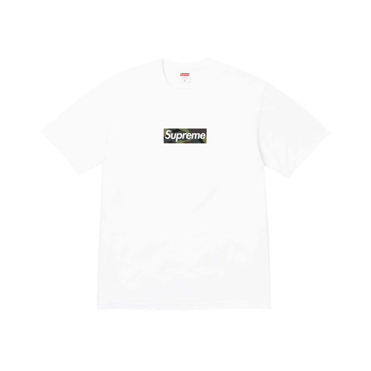 Supreme Box Logo Tee White Front