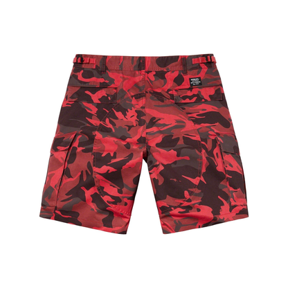 Supreme Cargo Short Red Camo Back