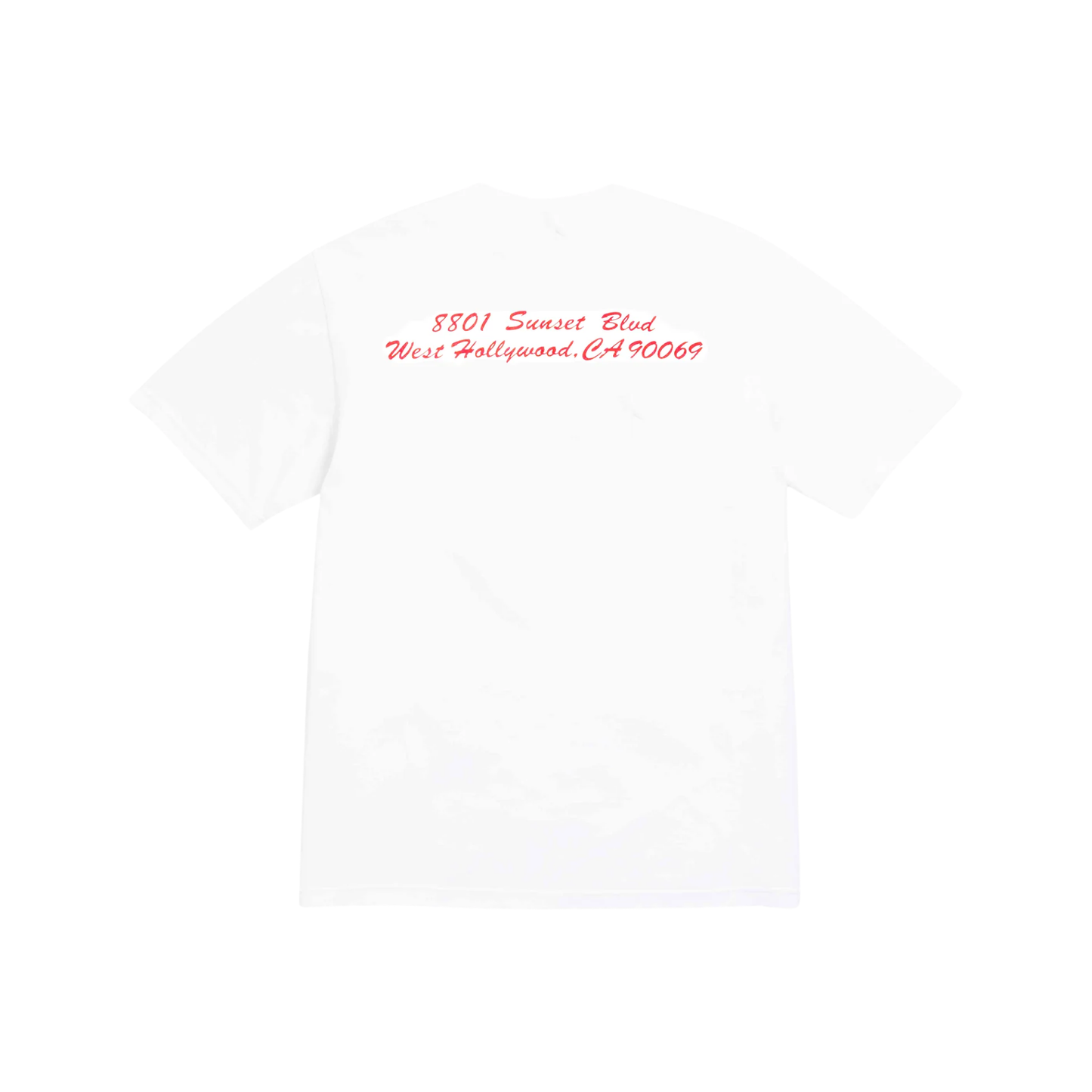 Supreme LA Box Logo Tee White Back
