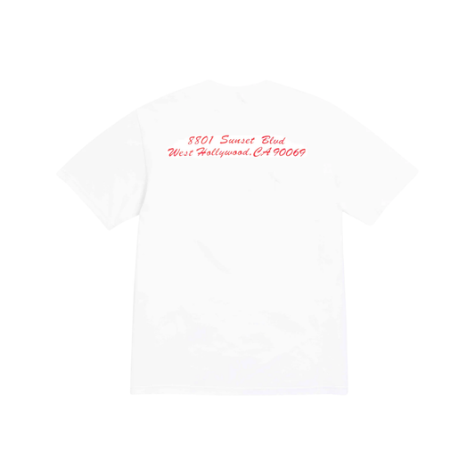 Supreme LA Box Logo Tee White Back