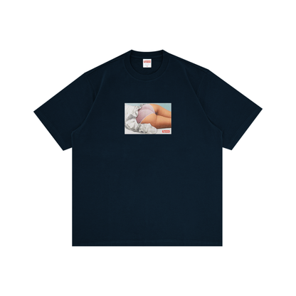 Supreme Maude Tee Navy Front