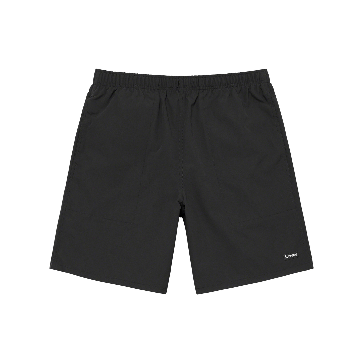 Supreme Nylon Water Short Black Front