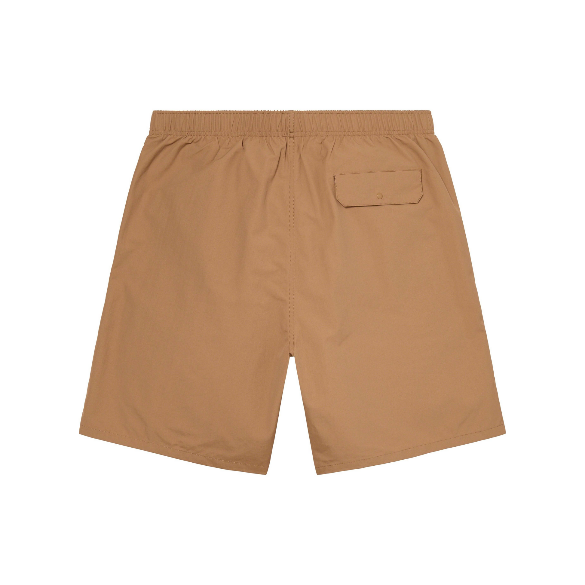 Supreme Nylon Water Short Light Brown Back