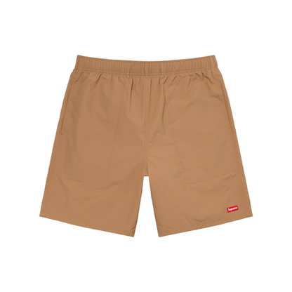 Supreme Nylon Water Short Light Brown Front